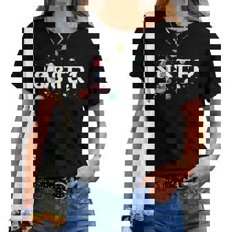 Sister Of The Birthday Boy Astronaut 1St Birthday Family Women T-shirt - Thegiftio