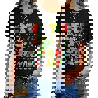 Sister Of The One-A-Saurus 1St Birthday Boy Dinosaur Women T-shirt - Thegiftio