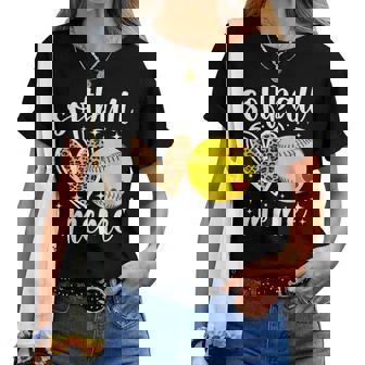 Softball Meme Heart Grandma Meme Of A Softball Player Women T-shirt - Thegiftio