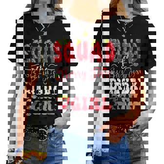 Squad Of Berry First Birthday Girl Sweet One Strawberry Women T-shirt - Thegiftio