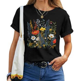Summery Colorful Wild Flower For Flowers And Herbs Lovers Women T-shirt - Thegiftio UK