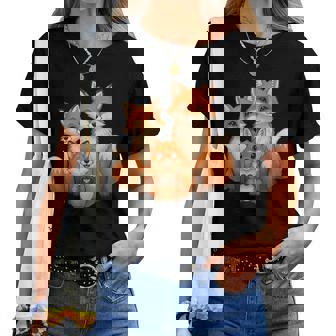 Süßer Fuchs Mit Mama & Papa T-shirt Frauen - Seseable