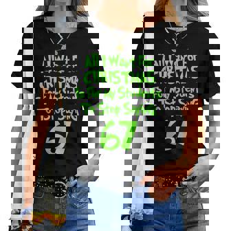 Teacher 6-7 Six Seven My Students To Stop Saying 67 Women T-shirt | Mazezy