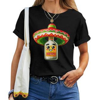 Tequila Mexikanischerombrero Fiesta Cinco De Mayo T-shirt Frauen - Seseable