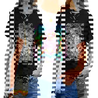 TokiOFlower オリジナルデザイン レディースTシャツ - Kawaiitshirt