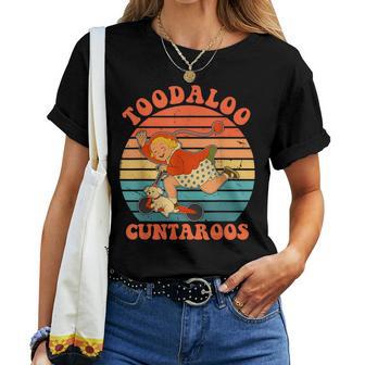 Toodaloo Cuntaroos Roller Girl Vintage Women T-shirt - Thegiftio UK