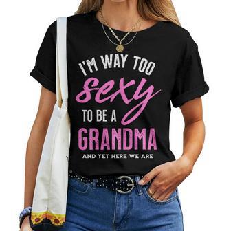 Tooexy To Be A Grandma Regalo Divertido Para La Abuela Camiseta de mujer - Regaloses