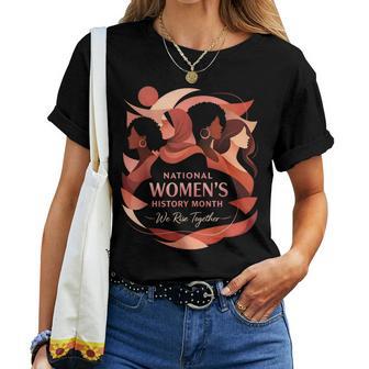 History Month National Women's History Month 2026 Women T-shirt - Thegiftio UK