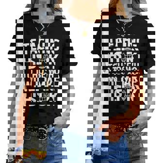 History Teacher Appreciation Teachingocialtudies レディースTシャツ - Kawaiitshirt