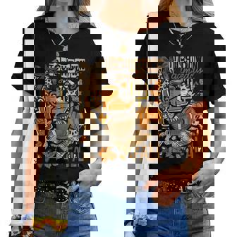 Touchdown Football Game Day Pumpkin Thanksgiving Autumn Fall Women T-shirt | Mazezy