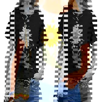 Tournesol Jaune Tournesols De Jardin T-shirt femme - Cadeauxyz