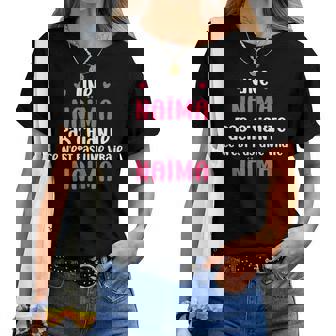 Une Naïma Pas Chiante C'est Pas Uneraie Naïma T-shirt femme - Cadeauxyz