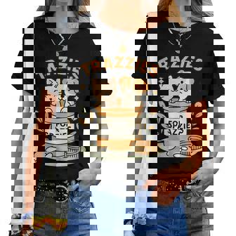 Veterinary Vet Tech Dog Cat Mom Trazzies For Spazzies Women T-shirt - Thegiftio