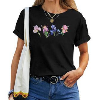 Victoria's Secret Women's Iris Floral Black Small Short Sleeve Classic Fit Women T-shirt - Thegiftio UK