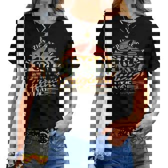 Vintage 1986 Cadeau Anniversaire 40 Ans Pour Hommes S T-shirt femme - Cadeauxyz