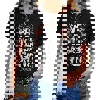 We Will Miss You 送別メッセージ 同僚 退職会 レディースTシャツ - Kawaiitshirt