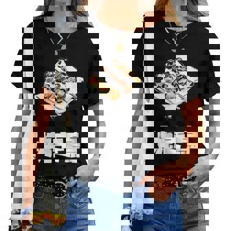 Yakitori 焼き鳥、Grilled Chicken Japanese Food レディースTシャツ - Kawaiitshirt