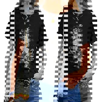 デンドロビウム 蘭 植物 花 花 蘭 恋人 レディースTシャツ - Kawaiitshirt