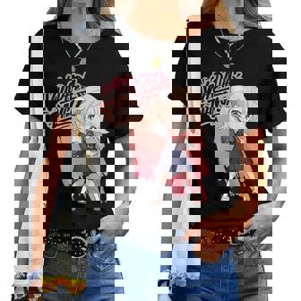 和田ダン しぐれ うい ロリ ダンス ダンス アニメ 女の子 長袖tシャツ レディースTシャツ - Kawaiitshirt