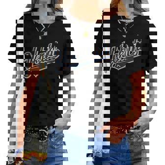 四日市 日本 ジャプネーズ ヴィンテージ 男性 女性 レディースTシャツ - Kawaiitshirt