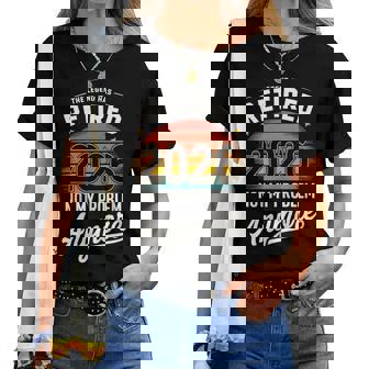 退職 2026年 面白い 退職 グラフィック 女性 男性 退職 長袖tシャツ レディースTシャツ - Kawaiitshirt