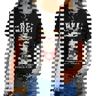 還暦祝い 羊 ひつじ やぎ好き 干支 父 男性 女性 還暦 お祝い 60歳 おもしろ おもろい レディースTシャツ - Kawaiitshirt