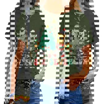 67 For Teachers 67 Meme Six Seven Christmas Teacher Women T-shirt | Mazezy