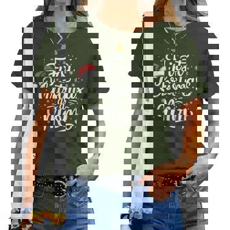 First Christmas As Mom New Mother Holiday 2025 Women T-shirt | Mazezy