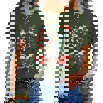 67 Meme Santa Hand Christmas Pajamas & Boys Women T-shirt | Mazezy