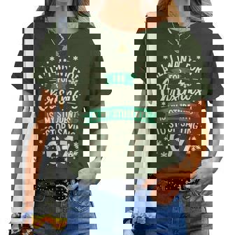 Teacher Christmas 67 Students Stop Saying 6-7 Women T-shirt | Mazezy