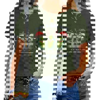 Just A Girl Who Loves Pickles Christmas Women T-shirt | Mazezy