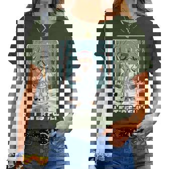 Litter’S Full Christmas Cat Parody Women T-shirt | Mazezy