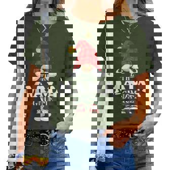 The Mama Gnome Family Christmas Pajama Women T-shirt - Thegiftio