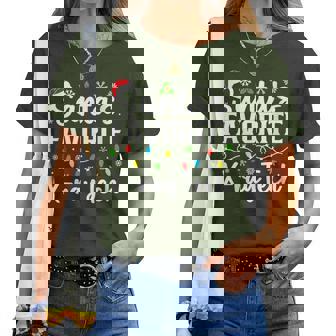 Santa's Favorite X-Ray Tech Christmas Family Matching Women T-shirt | Mazezy