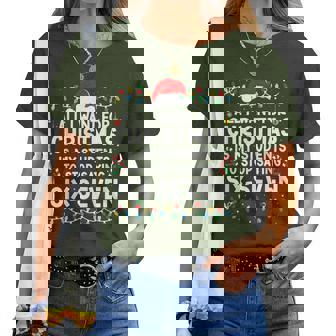 Students Saying 6-7 67 Six Seven Meme Teacher Christmas Women T-shirt | Mazezy