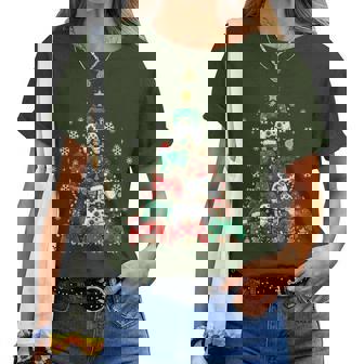 Video Game Controller Christmas Tree Gamer Boy Girl Women T-shirt | Mazezy