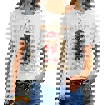 3月30日 誕生日 男性 女性 1996年 素晴らしいテディベア レディースTシャツ - Kawaiitshirt