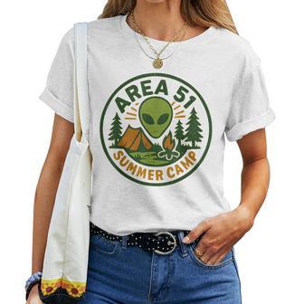 Area 51 Ufo Graphic For Alien Women T-shirt | Mazezy
