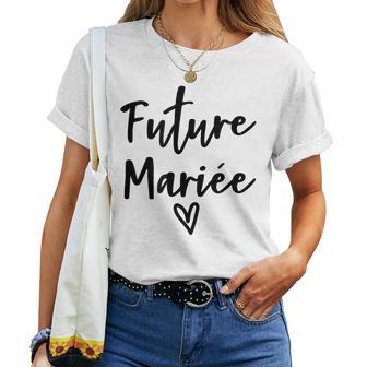 Bride To Be Enterrement Deie De Jeune Fille Pour T-shirt femme - Cadeauxyz
