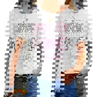 Brother Of Little Miss Onederful Coquette 1St Birthday Girl Women T-shirt - Thegiftio