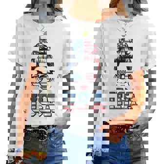 Cadeau Usa Tyle Drapeau Américain Original T-shirt femme - Cadeauxyz