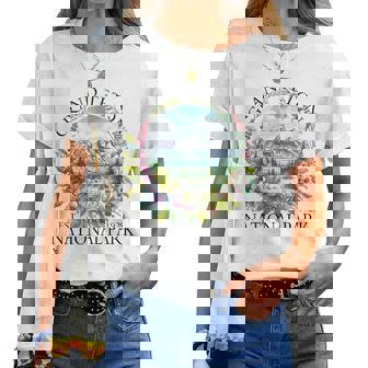 Floral Grand Teton National Park Hiking Camping Outdoor Women T-shirt - Thegiftio