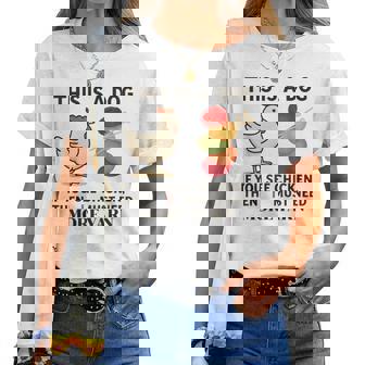 Knitting Chicken Yarn Humor Women Women T-shirt | Mazezy