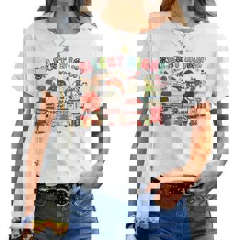 Groovy Silent Icu Nurse Night Christmas Nurse Doctor Holiday Women T-shirt | Mazezy