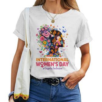 International Women's Day 2026 8 March Empowering Girl Women T-shirt - Thegiftio UK