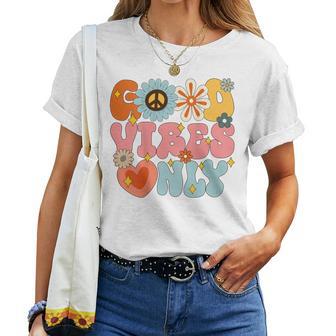Jolie Chemise Groovy Pour S Et Enfants Filles Des Années 70 Daisy Flower Girl T-shirt femme - Cadeauxyz