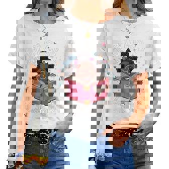 Just A Girl Who Loves Books Cute Black African American Afro Women T-shirt - Thegiftio