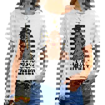 Loc'd Hair Black Woman Leopard Melanin Girl It's My Birthday Women T-shirt - Thegiftio