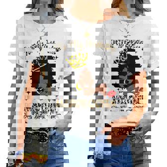 March Queen African American Black Woman Birthday Queen Women T-shirt - Thegiftio