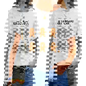 Pain Scale Gingerbread Man Nurse Christmas Icu Nurse Women T-shirt | Mazezy